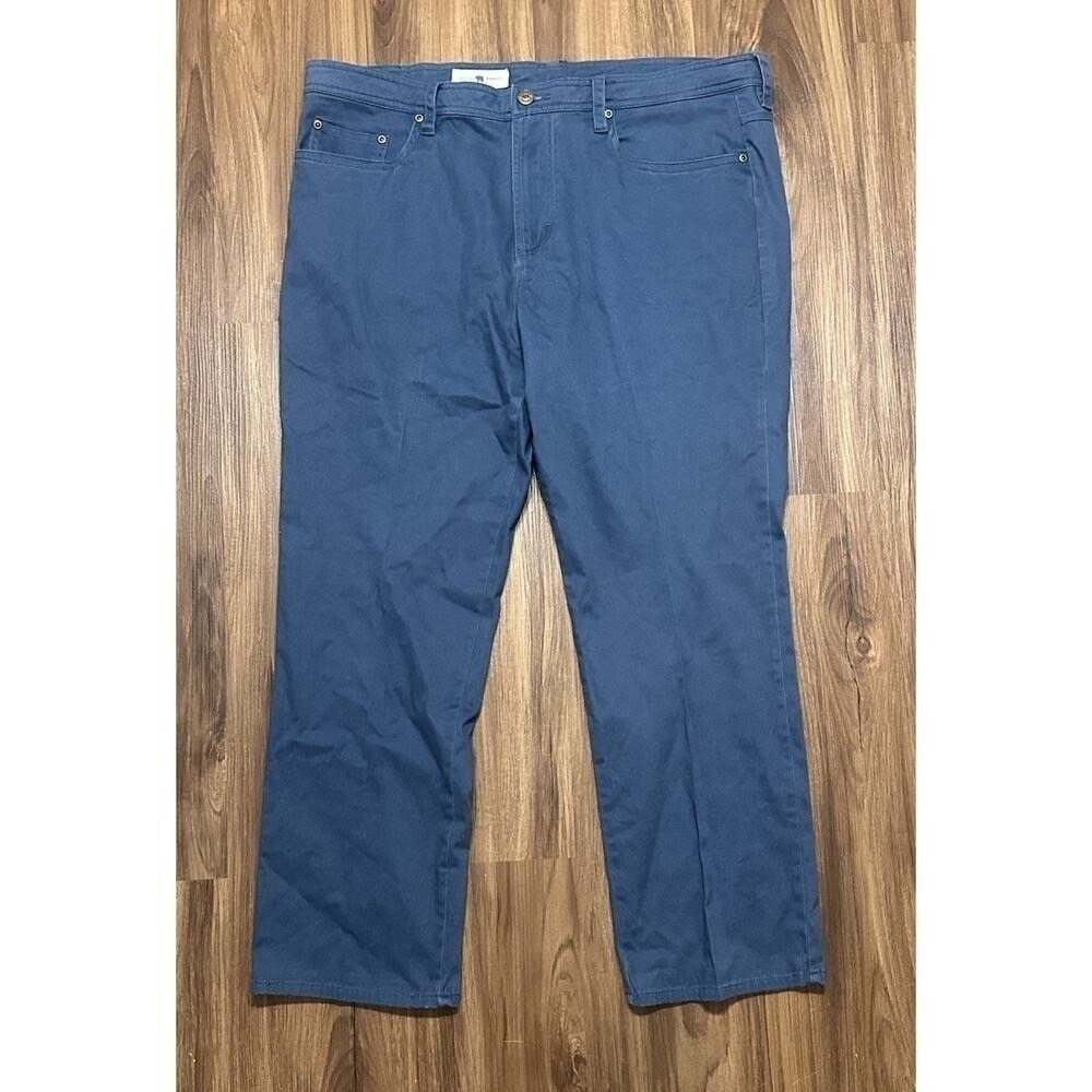 Onward Reserve Original Straight Leg Classic 5 Pockets Pants Dark Blue Sz 38x30